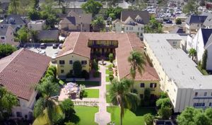 top view shot of an apartment